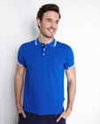 Felblauwe polo, comfort fit - null - Tim Moore