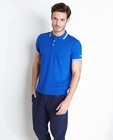 Polo's - Felblauwe polo, comfort fit