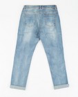 Jeans - Boyfriend jeans met destroyed look