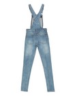 Combinaisons - Lichtblauwe skinny jeanssalopette