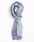 Blauwe sjaal met sterrenprint - null - Iveo