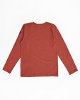 T-shirts - Terracotta longsleeve, biokatoen I AM