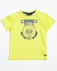 T-shirts - Geel T-shirt met print Samson