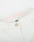 Pantalons - Witte jeans met kanten details
