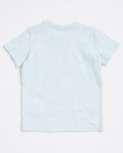 T-shirts - Mintgroen T-shirt met vissenprint
