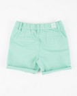 Shorts - Mintgroene short