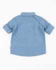 Hemden - Chambray hemd met stippenprint