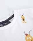 T-shirts - Wit T-shirt met print Maya