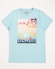 T-shirts - Mintgroen T-shirt met fotoprint