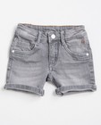 Shorts - Grijze verwassen jeansshort Maya