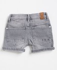 Shorten - Grijze verwassen jeansshort Maya