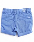 Shorts - Bermuda bleu en coton