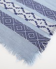 Breigoed - Katoenen sjaal met etnisch motief