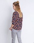 Hemden - Crêpe blouse met florale print