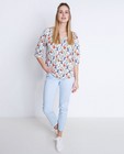 Crêpe blouse met florale print - null - JBC