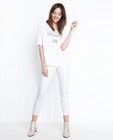 Jeans blanc avec un revêtement - null - Sora