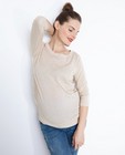 Truien - Fijngebreide blouse met metaaldraad