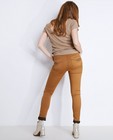 Pantalons - Bruine skinny broek 