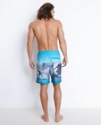 Zwemkleding - Blauwe zwemshort met fotoprint
