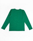 T-shirts - Groene longsleeve, biokatoen I AM