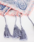 Breigoed - Sjaal met paisley print en kwastjes