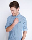 Chemises - Chambray hemd met print