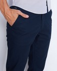 Pantalons - Marineblauwe chino