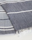 Bonneterie - Sjaal met zigzag- en strepenmotief