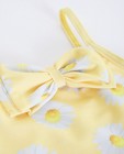 Maillots de bain - Geel badpak met bloemenprint