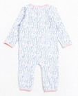 Nachtkleding - Pyjama met kattenprint + strikje