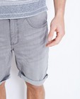 Shorts - Lichtgrijze jeansshort I AM