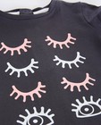 T-shirts - Wit T-shirt met glitterprint