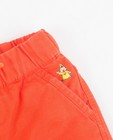 Shorts - Short rouge en coton Bumba