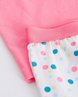 Nachtkleding - Fluoroze pyjama met ijsjesprint