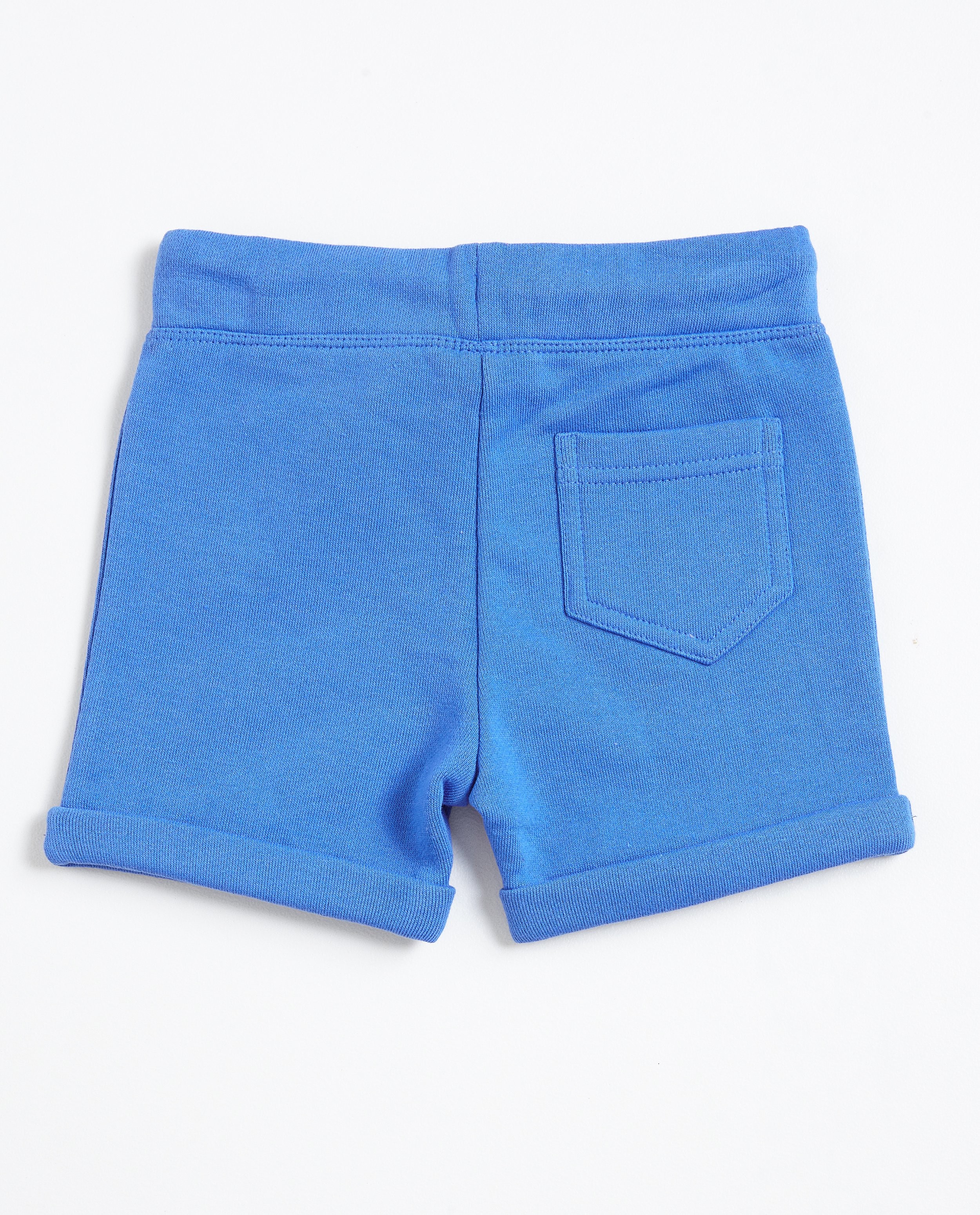Shorts - Donkerblauwe sweatshort