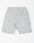 Shorts - Grijze gespikkelde sweatshort