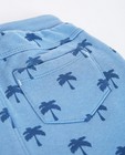 Pantalons - Sweatbroek met palmboomprint lief!