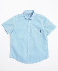 Donkerblauw hemd met print - null - Besties