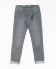 Donkergrijze skinny jeans met hanger - null - Groggy