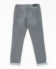 Jeans - Donkergrijze skinny jeans met hanger