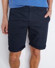 Shorts - Marineblauwe bermuda, comfort fit