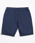 Shorts - Short chino bleu marine
