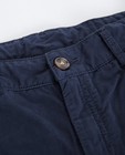 Shorts - Short chino bleu marine