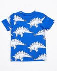 T-shirts - T-shirt gris clair avec un imprimé de dinosaure