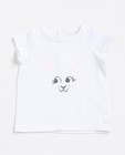 Wit T-shirt met konijnenprint - null - JBC