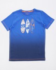 Blauw t-shirt met surfprint - null - JBC