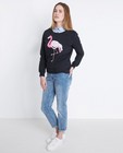 Zwarte sweater met flamingo Youh! - null - Youh!