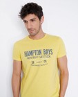 T-shirts - Geel T-shirt Hampton Bays