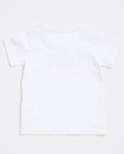 T-shirts - Wit T-shirt met kleurrijke print
