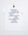 T-shirts - Wit T-shirt met grafische print I AM